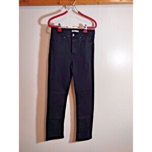 Levis 724 High Rise Straight Women's 30 Black Jeans Fashion Designer